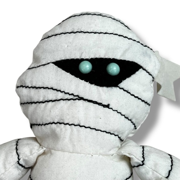 LOT of 4 Halloween Plush TY Beanies Mask Grimm Spooky Mary Meyer Mummy Puppet - Picture 3 of 10